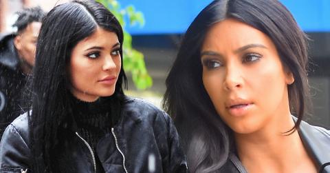 Kim kylie jenner feud