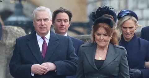 sarah ferguson is very happy living with ex husband prince andrew