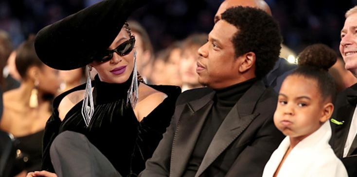 Blue ivy grossed out by beyonce jay z sexy video 2