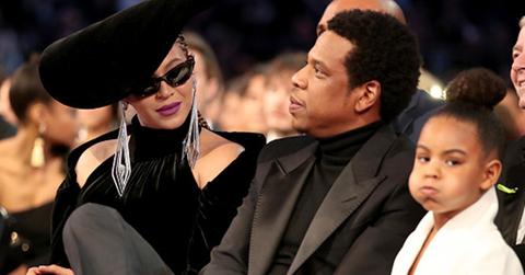 Blue ivy grossed out by beyonce jay z sexy video 2