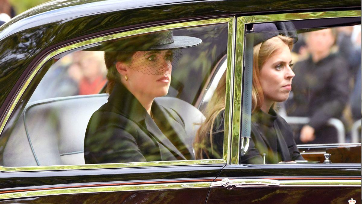 Photo of Princesses Beatrice and Eugenie.