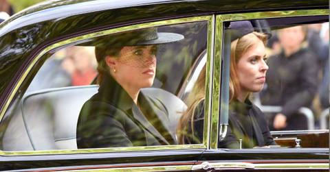 Photo of Princesses Beatrice and Eugenie.