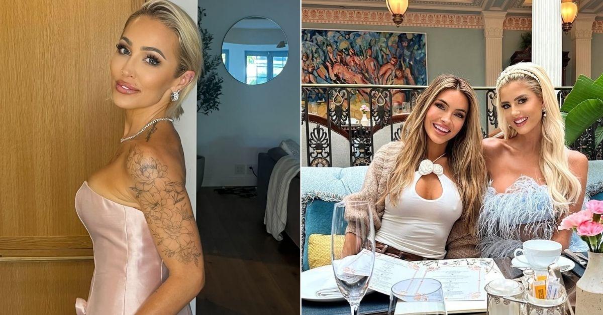 photo of Mary Bonnet; photo of Chrishell Stause and Emma Hernan