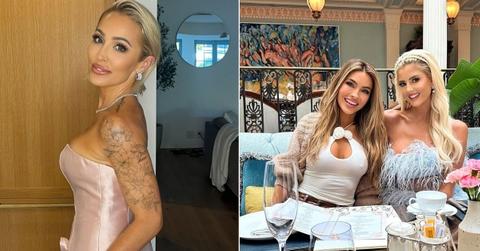 photo of Mary Bonnet; photo of Chrishell Stause and Emma Hernan