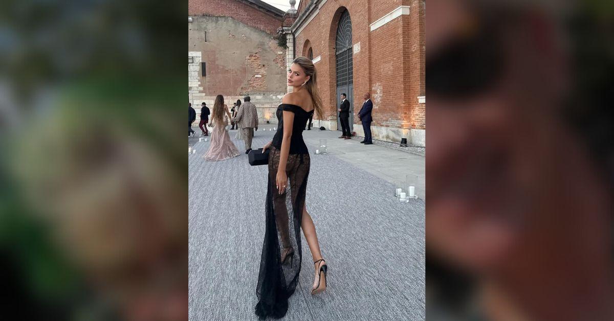 Brooks Nader Sizzles in Pink Bikini During Italian Getaway: See Photos