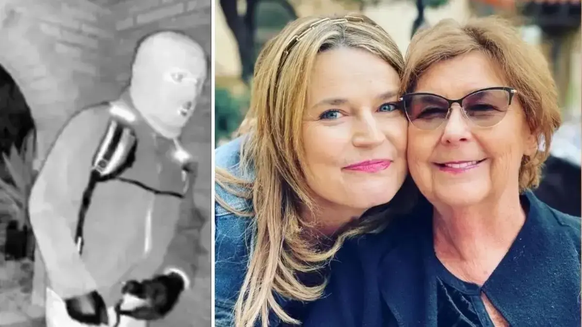 split of suspect, Nancy & Savannah Guthrie. 