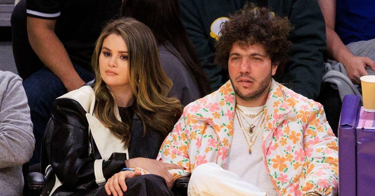 image of The couple had a viral podcast moment recently, where Selena Gomez kissed Benny Blanco's dirty foot.