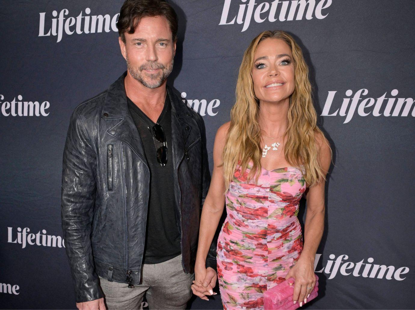 Photo of Aaron Phypers and Denise Richards.