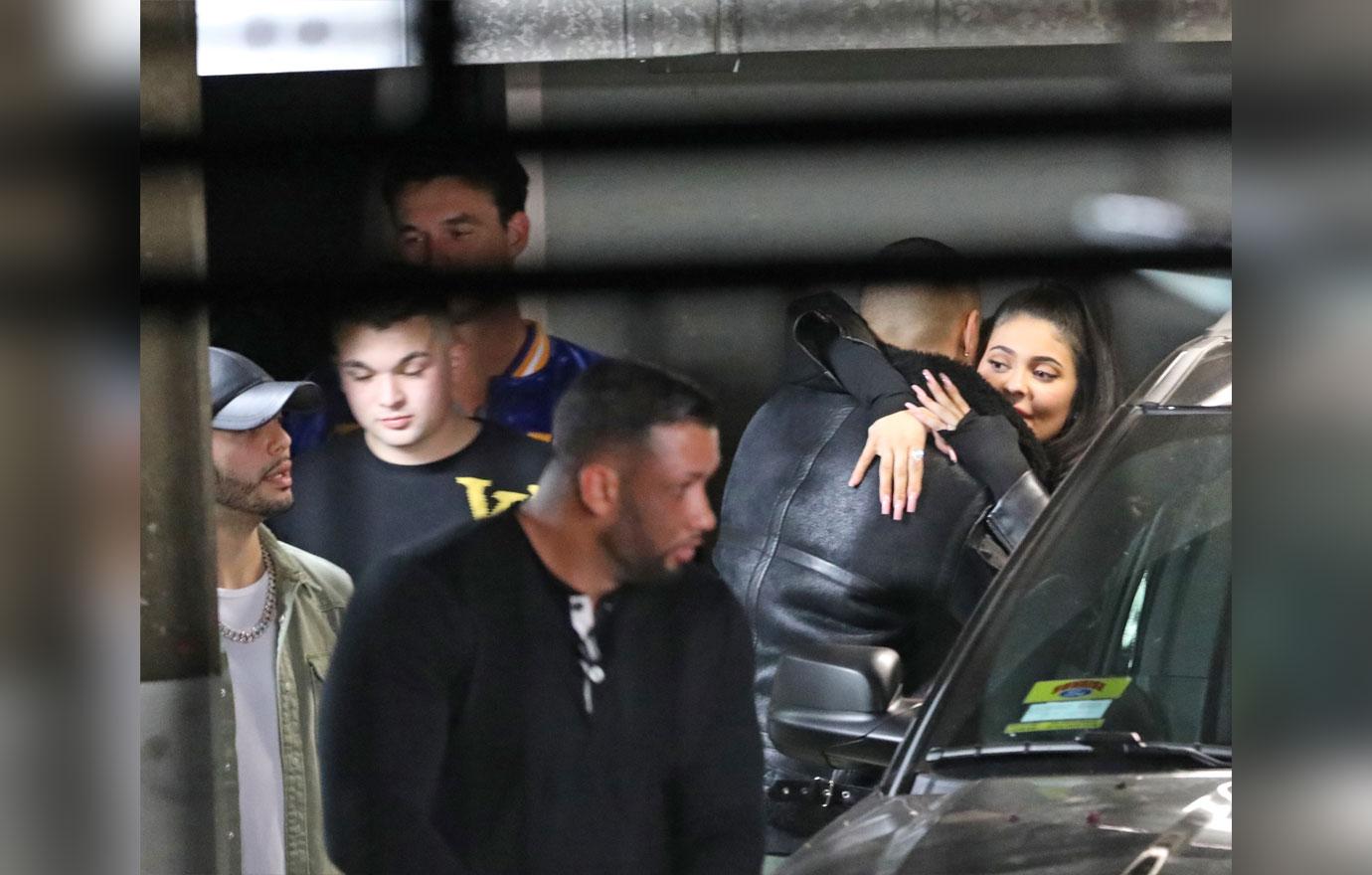 Kylie Jenner Leaves Club With Tyler Cameron