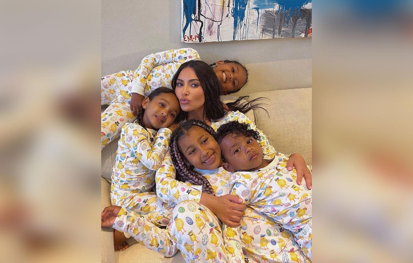 kim kardashian scolds livestream saint psalm west