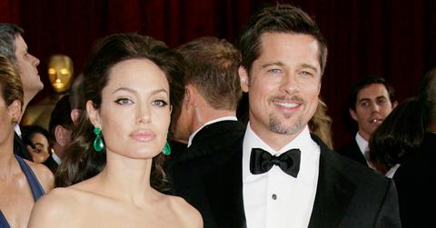 Brad Pitt and Angelina Jolie at the 2009 Oscars
