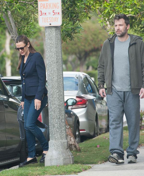 Ben affleck jennifer garner sad divorce