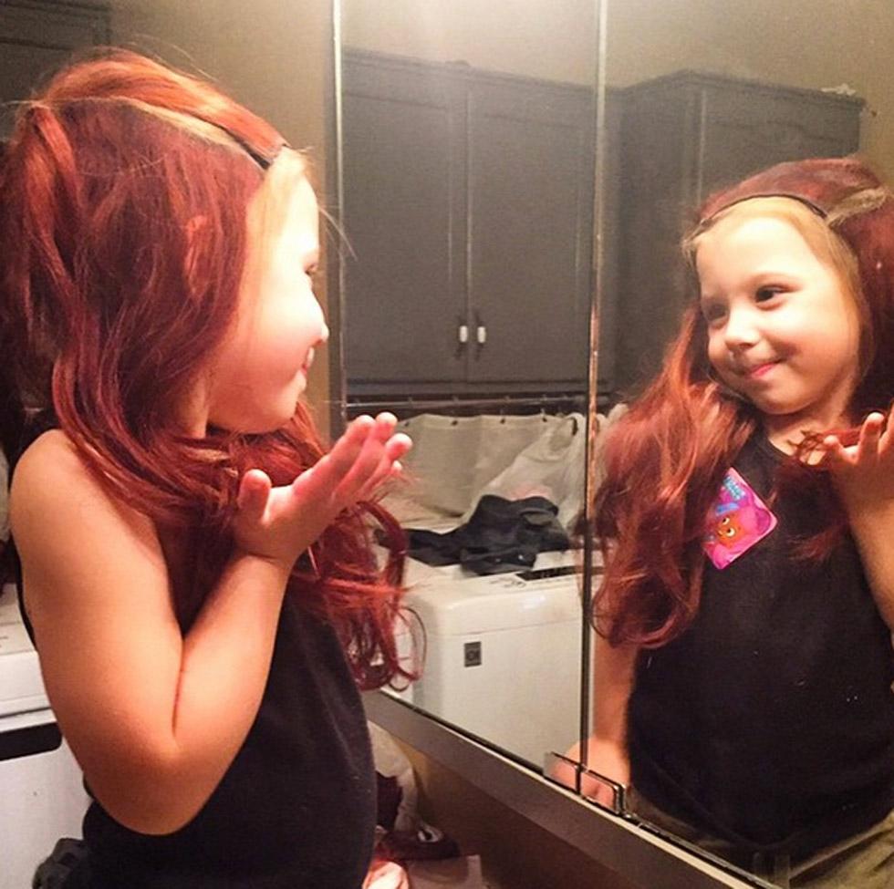 Chelsea houska daughter aubree hair