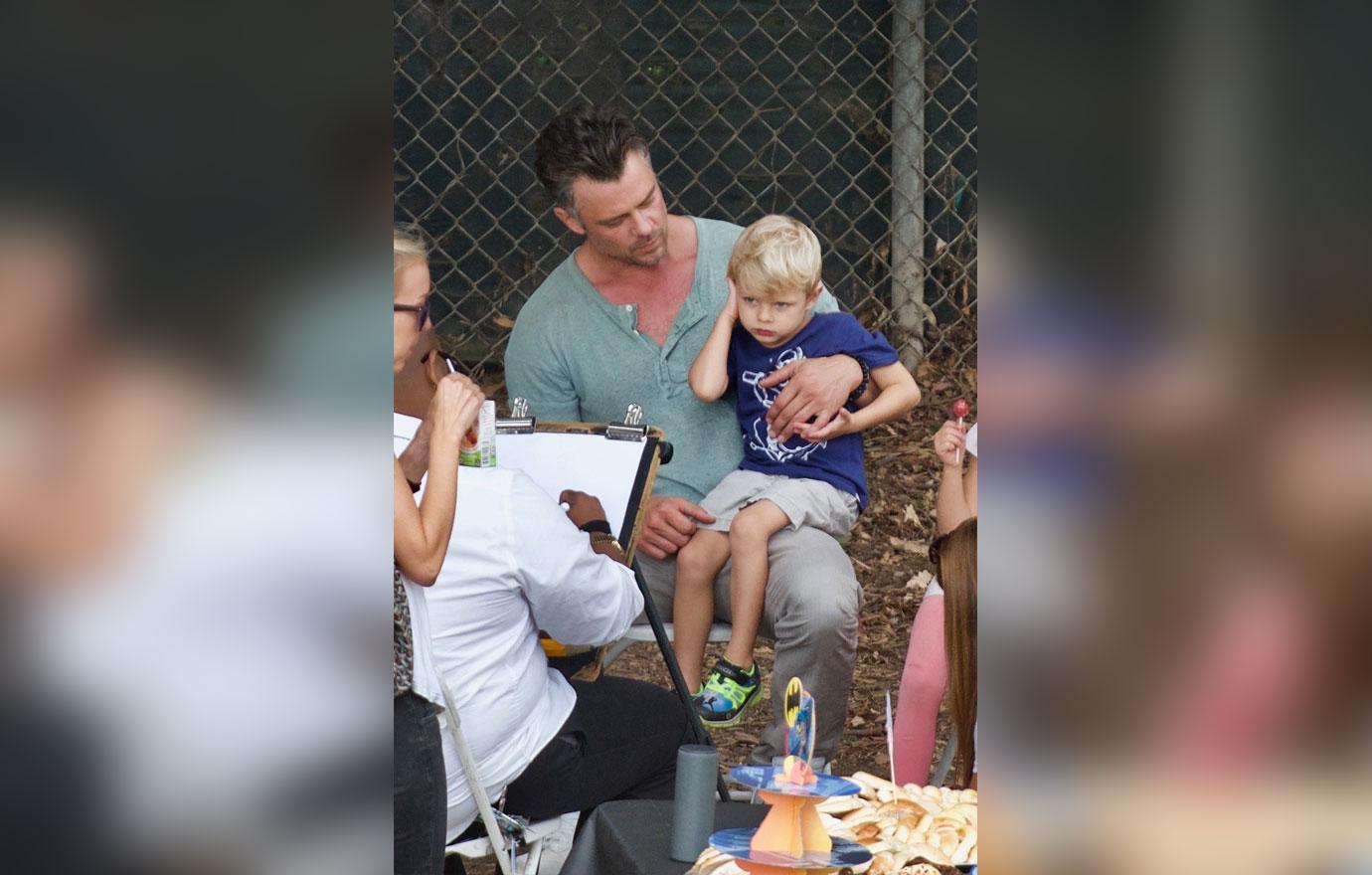 josh duhamel son axl fergie split pics 02