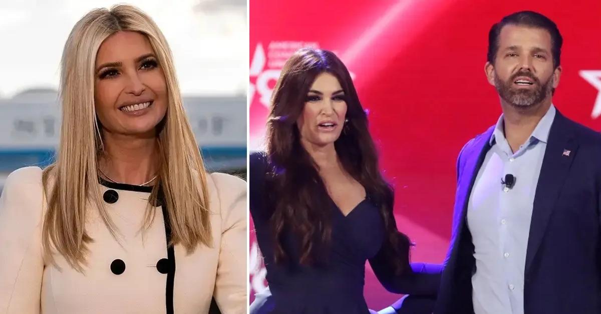 Photo of Ivanka Trump and Kimberly Guilfoyle and Donald Trump Jr.