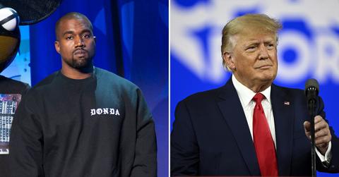 kanye west claims donald trump screamed lose presidential election pp