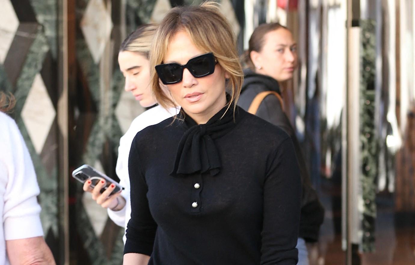 jennifer lopez out and about in la