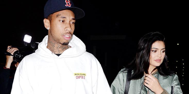 Kylie Jenner and Tyga out and about  in West Hollywood