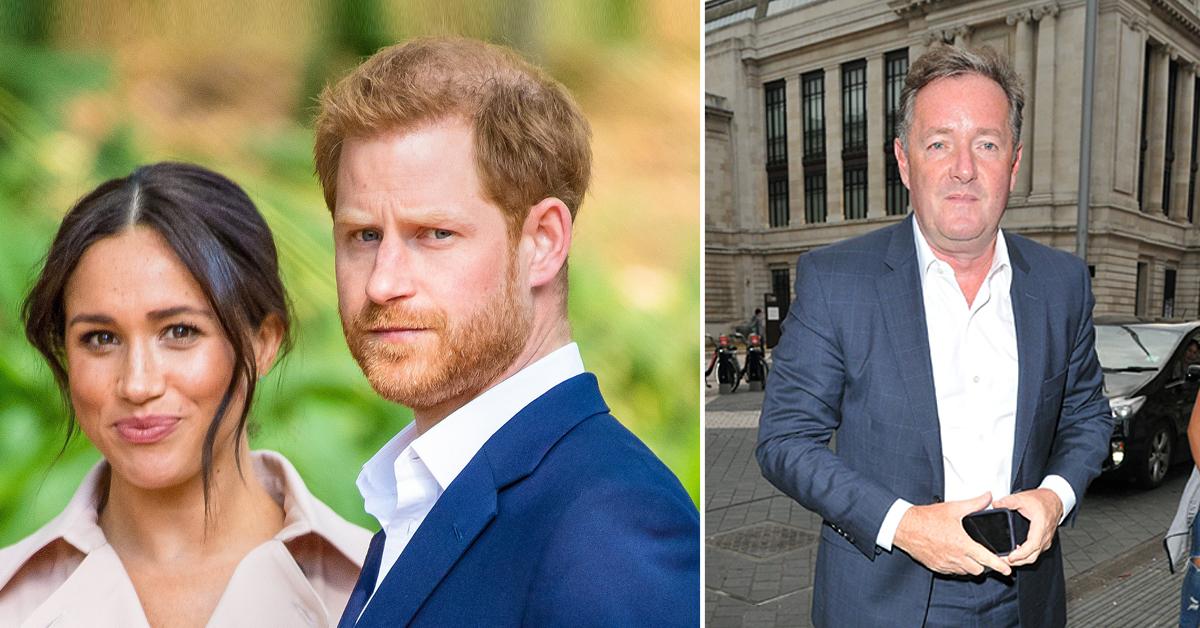 piers morgan royal family thanked him invites meghan markle prince harry interview