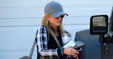 EXCLUSIVE: **PREMIUM RATES APPLY** RHOBH star Kim Richards seen in Los Angeles after hotel arrest.
