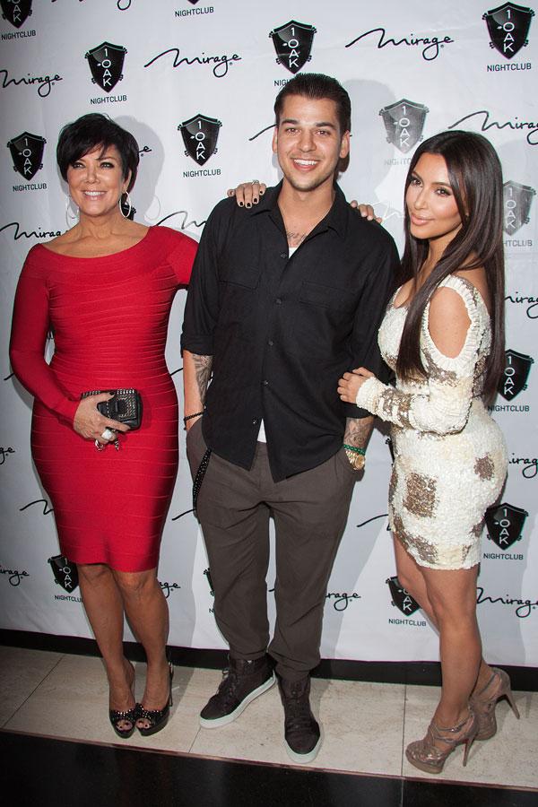 Rob Kardashian Kim Kardashian Feud