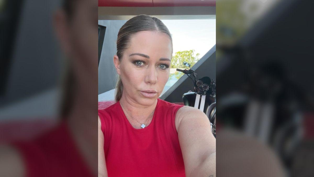 Photo of Kendra Wilkinson declare she was OK with 'a little weight gain' in a March 8 Instagram post.
