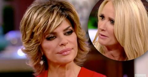 Lisa rinna fights kim richards rhobh reunion