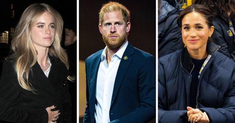 Photos of Cressida Bonas, Prince Harry and Meghan Markle