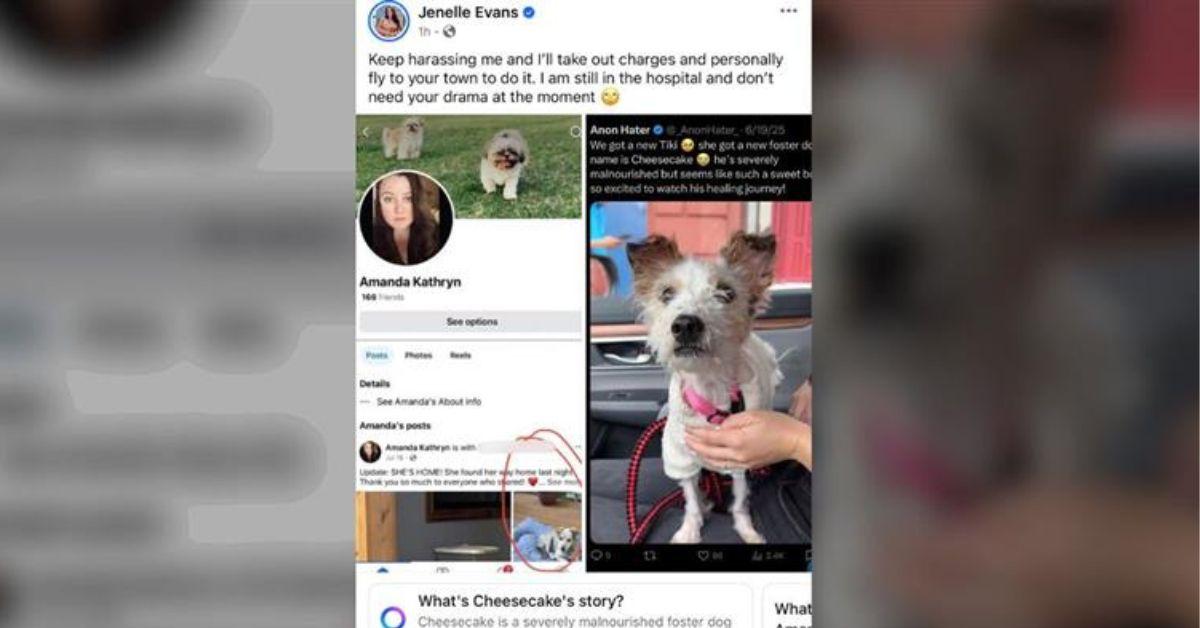 Photo of Jenelle Evans' Facebook post