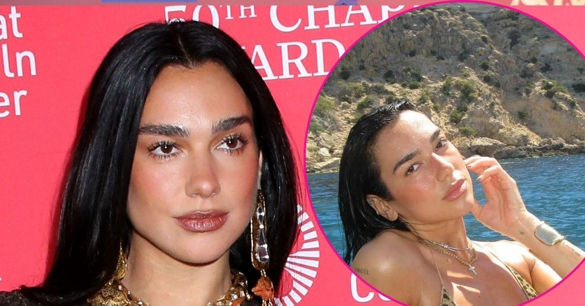 dua lipa summer bikini photos