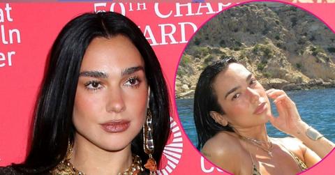 dua lipa summer bikini photos