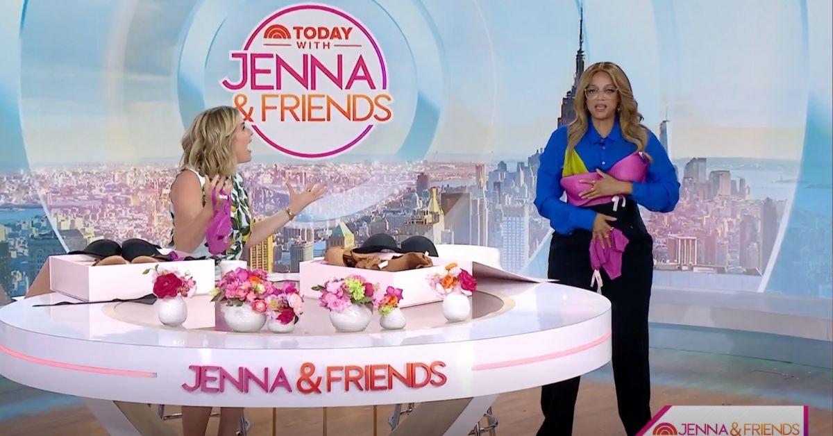Photo of Jenna Bush Hager and Tyra Banks