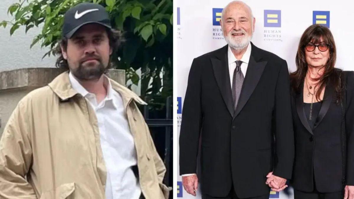 Composite photo of Nick, Rob and Michele Reiner