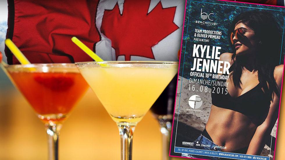 Kylie jenner birthday 18 legal drinking canada