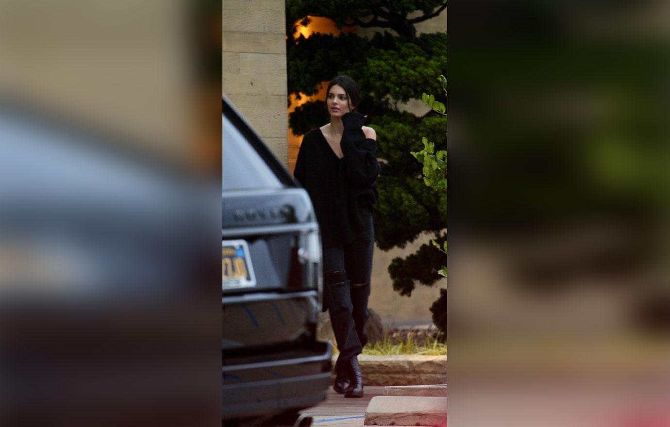 Kendall Jenner Hides Face Home Wrecking Scandal Pics 02