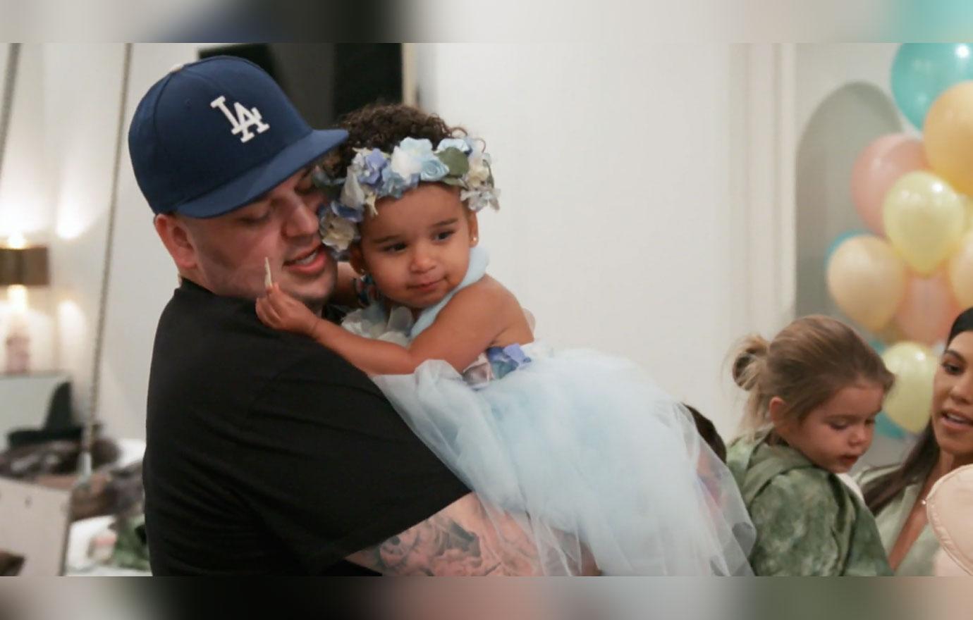 Rob Kardashian Discusses Daughter Dream's Heritage on 'KUWTK