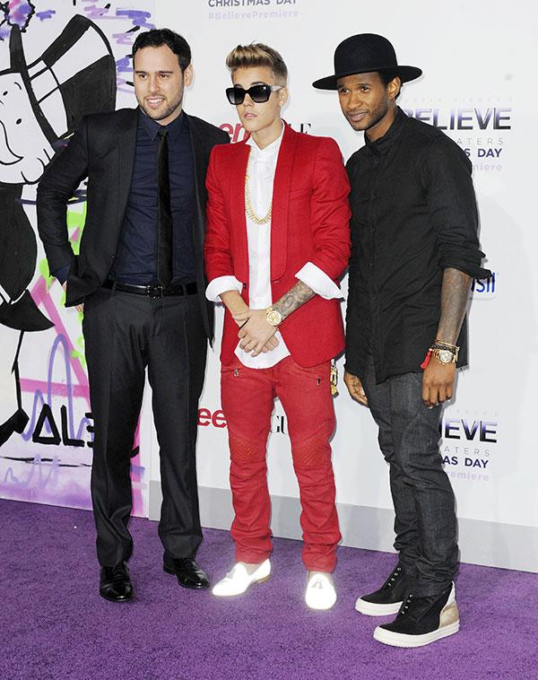 Believe Premiere Scooter Justin Usher