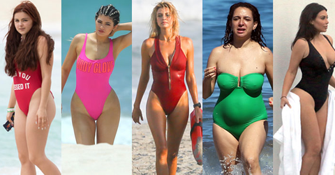 Celebs one piece swinsuits biknis onepiece stars celebriteies HERO