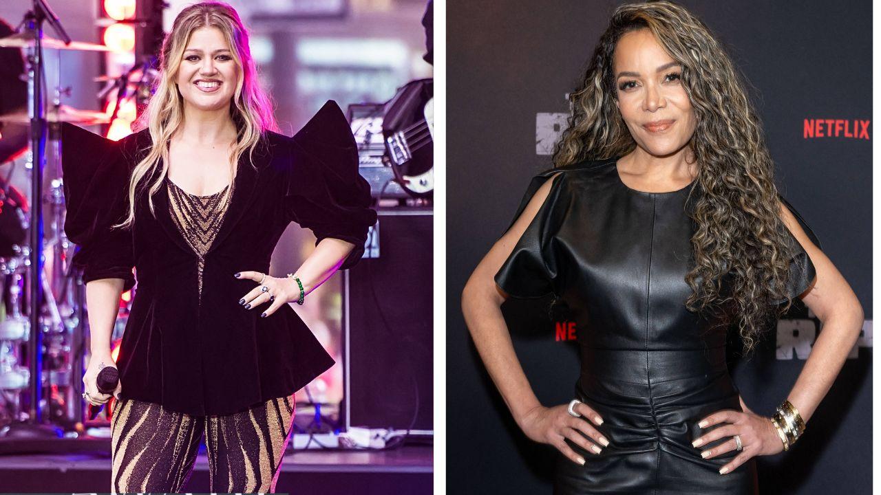 Image of Sunny Hostin described Kelly Clarkson's shopping dispute as a 'champagne problem.'