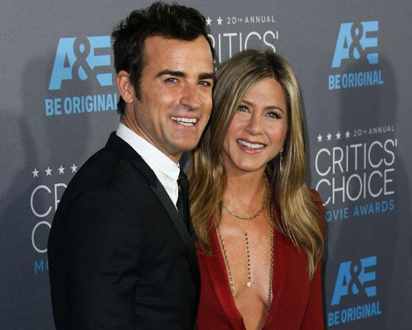 Jennifer aniston justin theroux wedding secret howard stern guest jimmy kimmel officiated