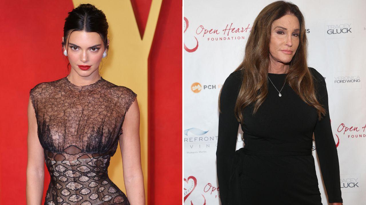 Image of Kendall Jenner and Caitlyn Jenner