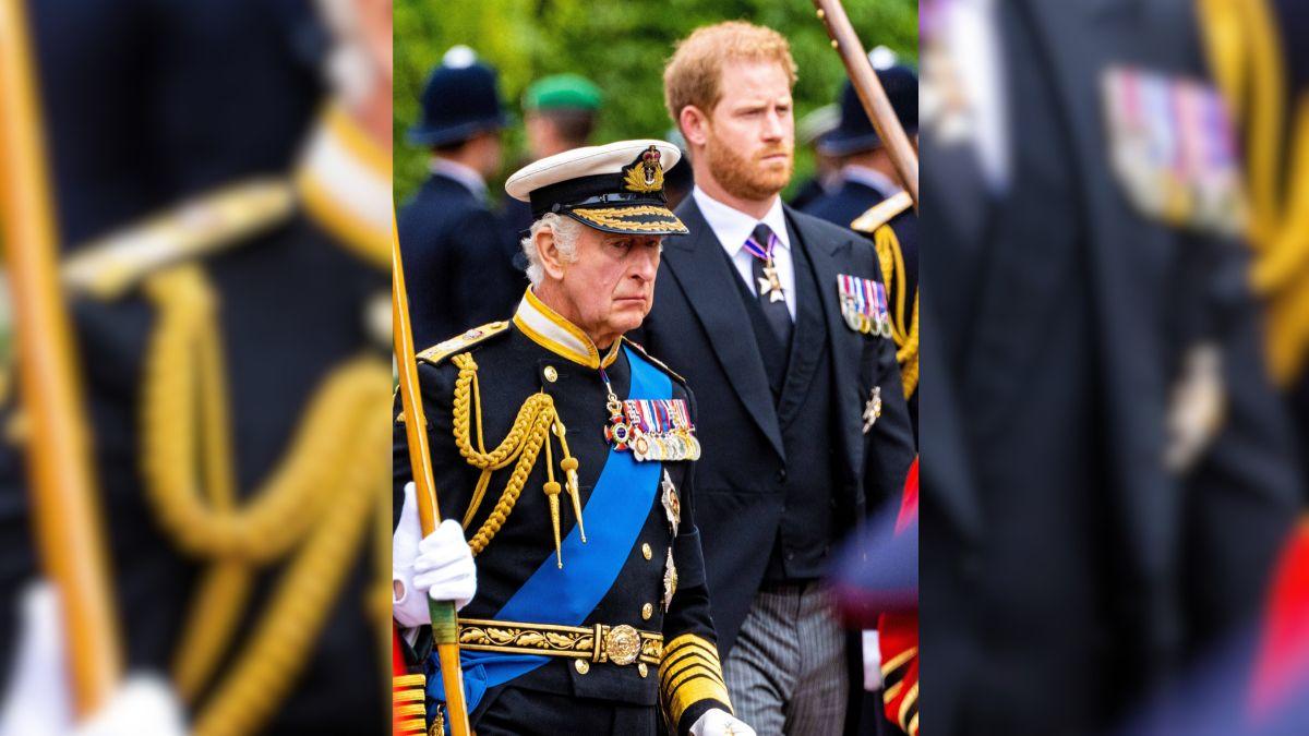 Image of Prince Harry reunited his family with King Charles on Friday, July 10 after four years.