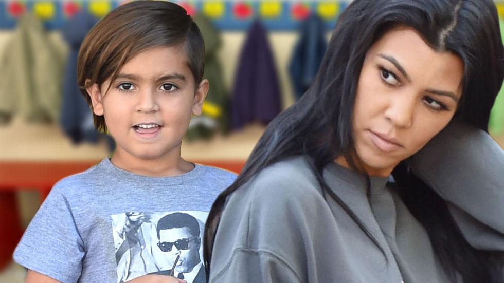 KourtneyKardashian Mason Kindergarten KUWTK