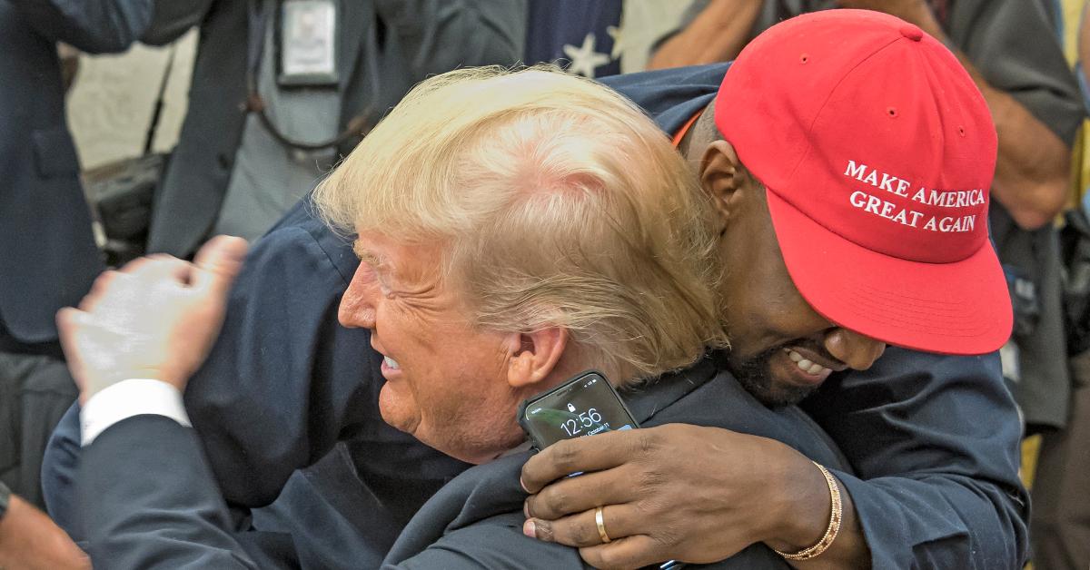 kanye west tears up watching president donald trump address congress