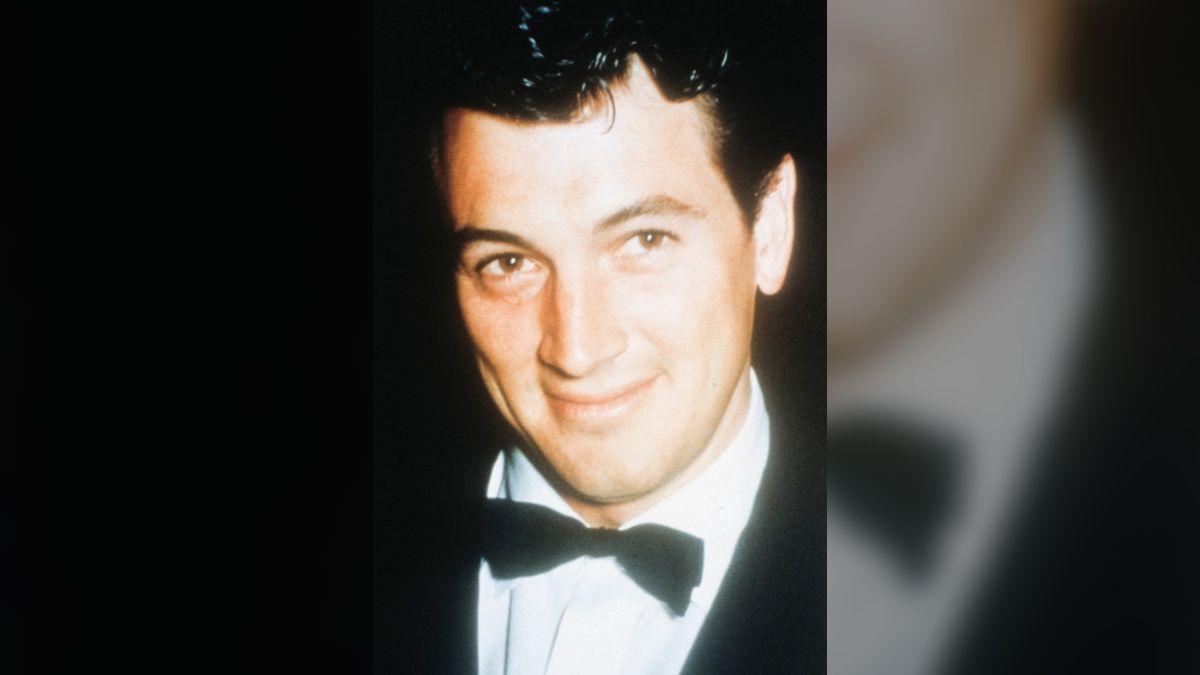image of The actress said rumors about Rock Hudson's declining health spread throughout Hollywood while he was filming 'Dynasty.'
