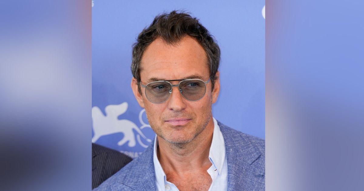 image of Jude Law was in town for the premiere of his new movie.