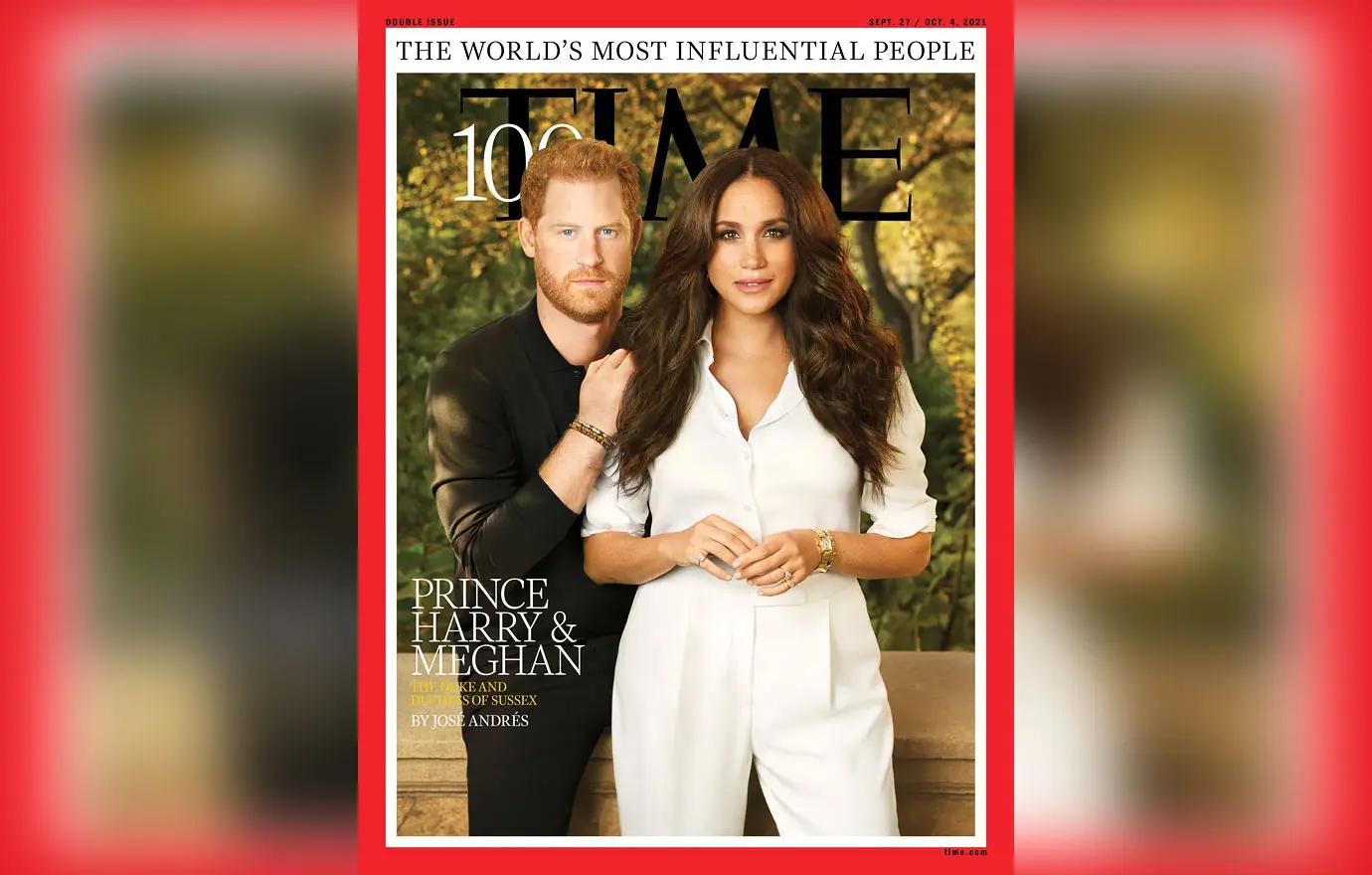 harry meghan time photo