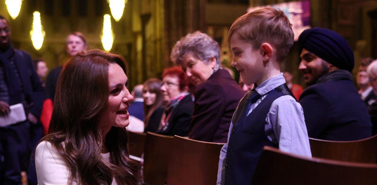 kate middleton sends message togetherness royal christmas walk