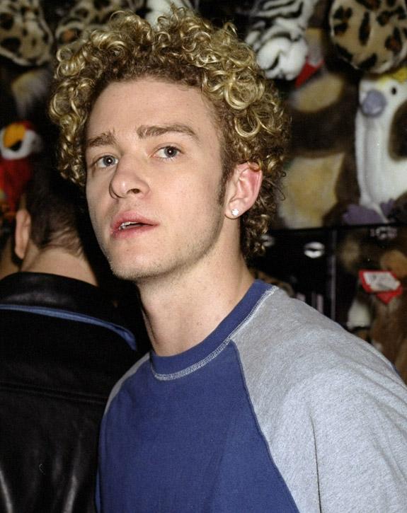 Justin timberlake outlet hair 90s