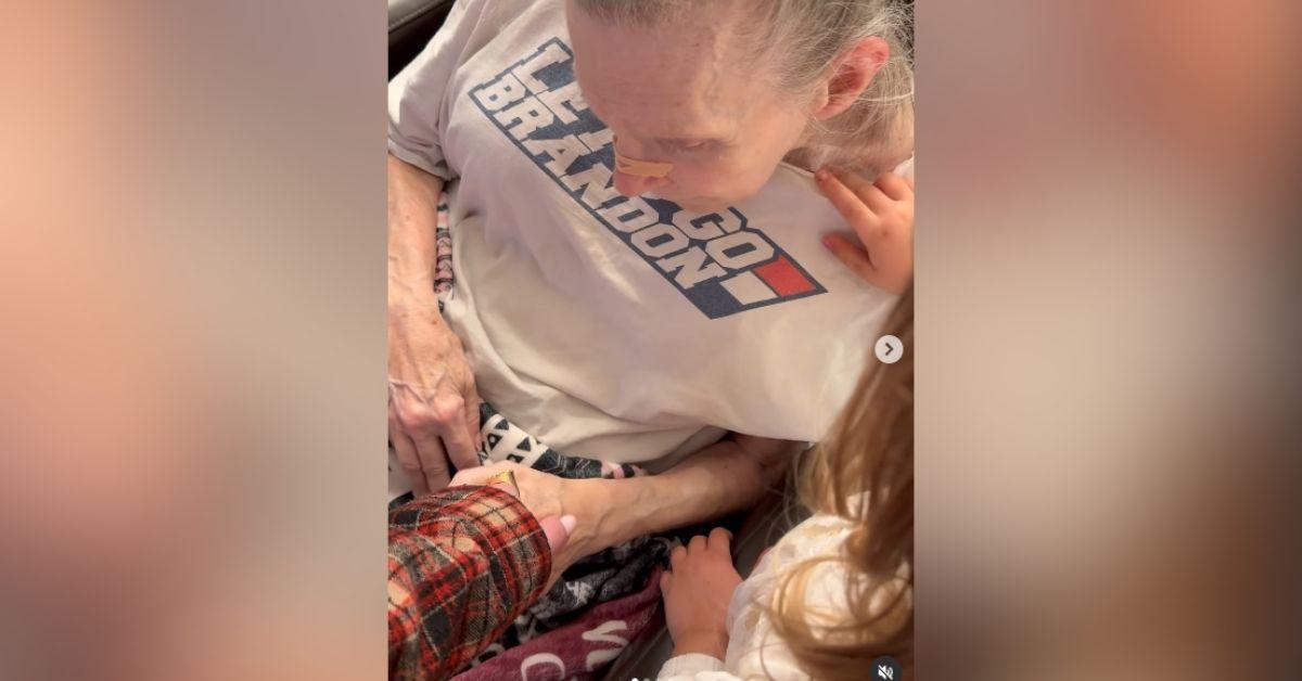 image of Erika Kirk posted an emotional update about her mother’s health.